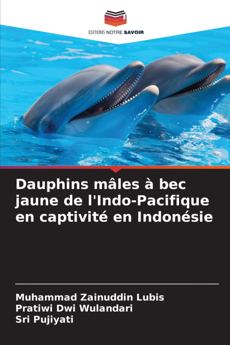 Dauphins mâles à bec jaune de l’Indo-Pacifique en captivité en Indonésie