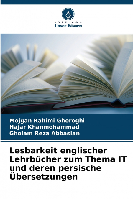 Lesbarkeit englischer Lehrbücher zum Thema IT und deren persische Übersetzungen