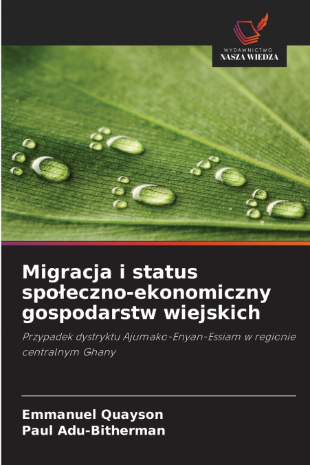 Migracja i status społeczno-ekonomiczny gospodarstw wiejskich