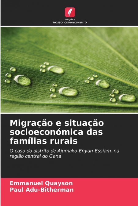 Migração e situação socioeconómica das famílias rurais