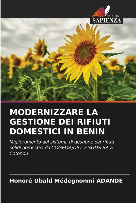 MODERNIZZARE LA GESTIONE DEI RIFIUTI DOMESTICI IN BENIN