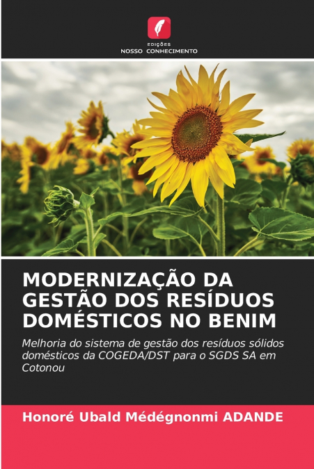 MODERNIZAÇÃO DA GESTÃO DOS RESÍDUOS DOMÉSTICOS NO BENIM