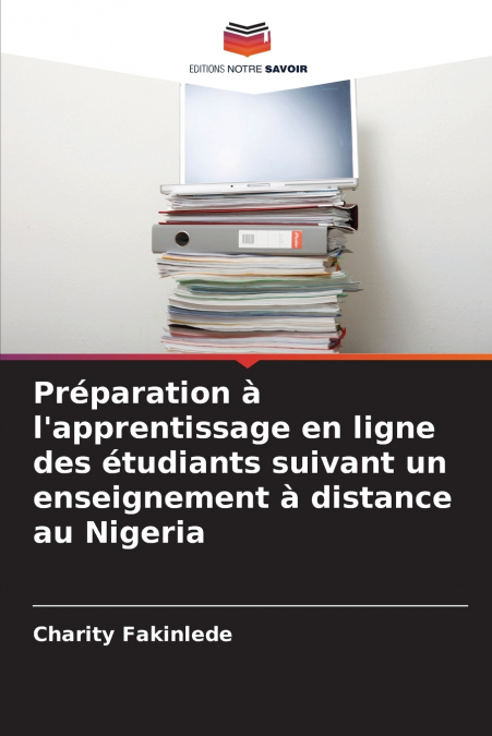 Préparation à l’apprentissage en ligne des étudiants suivant un enseignement à distance au Nigeria