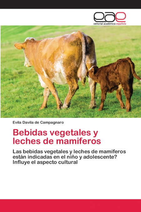 Bebidas vegetales y leches de mamiferos