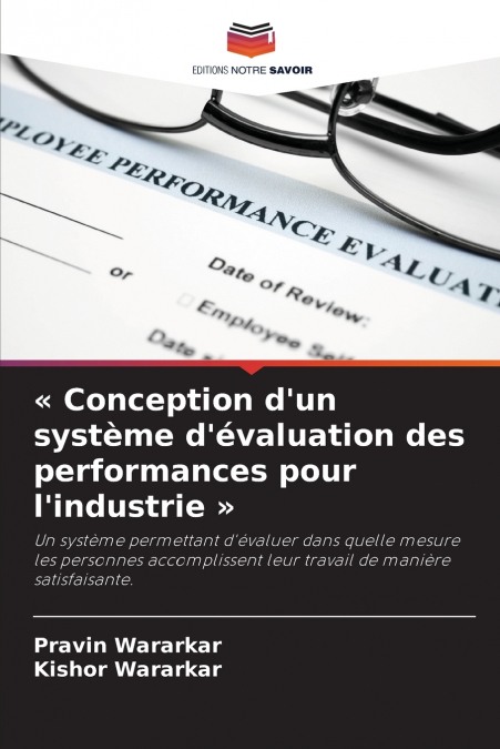 Conception d’un système d’évaluation des performances pour l’industrie