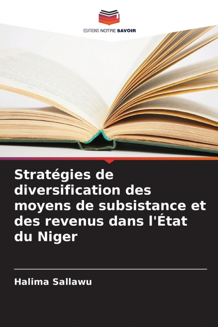 Stratégies de diversification des moyens de subsistance et des revenus dans l’État du Niger
