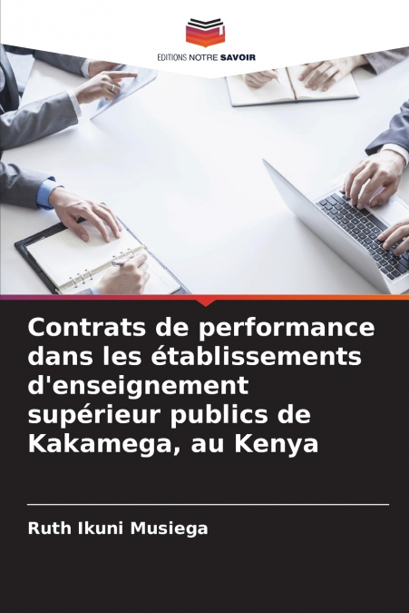 Contrats de performance dans les établissements d’enseignement supérieur publics de Kakamega, au Kenya