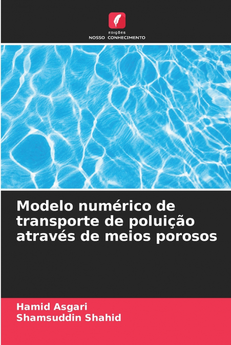 Modelo numérico de transporte de poluição através de meios porosos