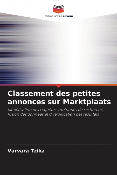 Classement des petites annonces sur Marktplaats