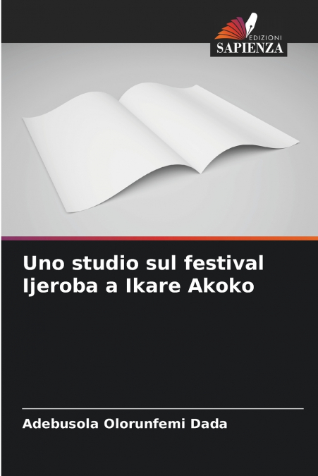 Uno studio sul festival Ijeroba a Ikare Akoko