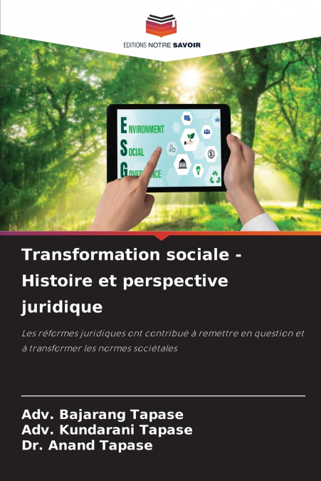 Transformation sociale - Histoire et perspective juridique