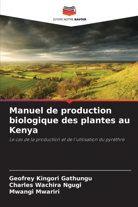 Manuel de production biologique des plantes au Kenya