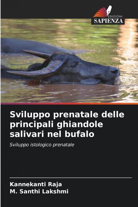 Sviluppo prenatale delle principali ghiandole salivari nel bufalo