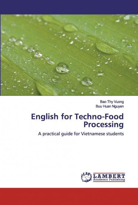 English for Techno-Food Processing