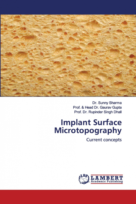 Implant Surface Microtopography