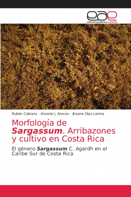 Morfología de Sargassum. Arribazones y cultivo en Costa Rica