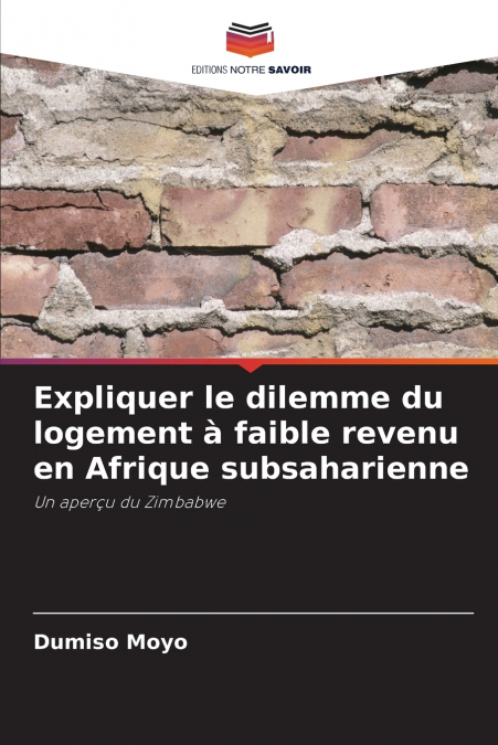 Expliquer le dilemme du logement à faible revenu en Afrique subsaharienne