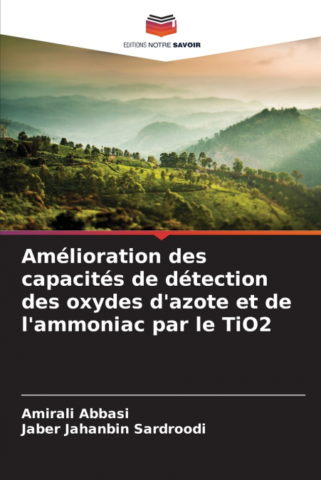 Amélioration des capacités de détection des oxydes d’azote et de l’ammoniac par le TiO2