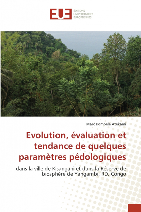 Evolution, évaluation et tendance de quelques paramètres pédologiques