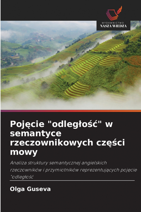 Pojęcie 'odległość' w semantyce rzeczownikowych części mowy