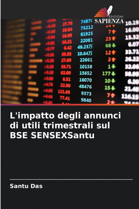 L’impatto degli annunci di utili trimestrali sul BSE SENSEXSantu