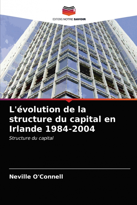 L’évolution de la structure du capital en Irlande 1984-2004