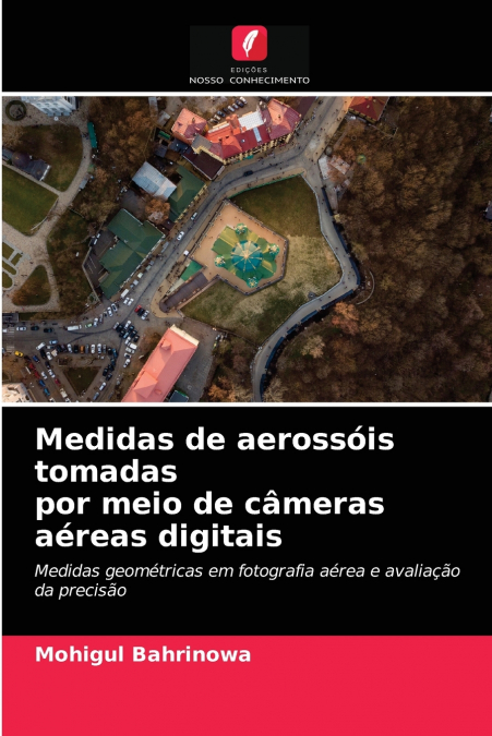 Medidas de aerossóis tomadas por meio de câmeras aéreas digitais