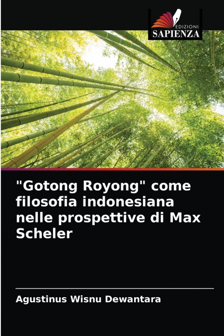 'Gotong Royong' come filosofia indonesiana nelle prospettive di Max Scheler