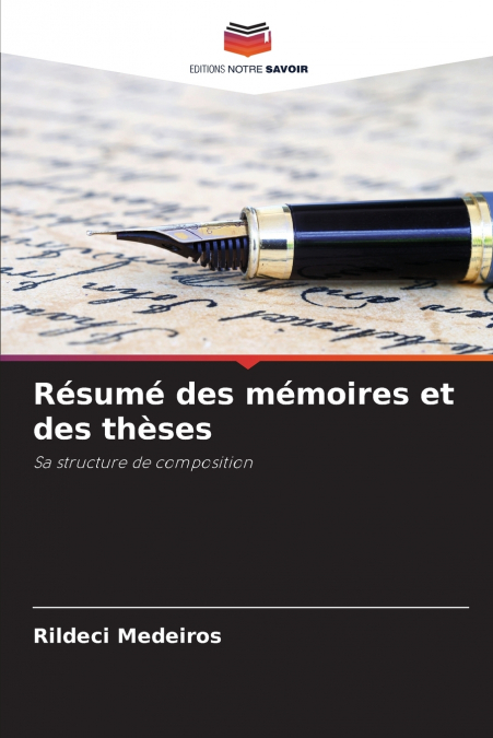 Résumé des mémoires et des thèses
