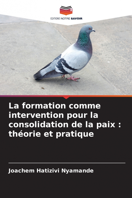 La formation comme intervention pour la consolidation de la paix