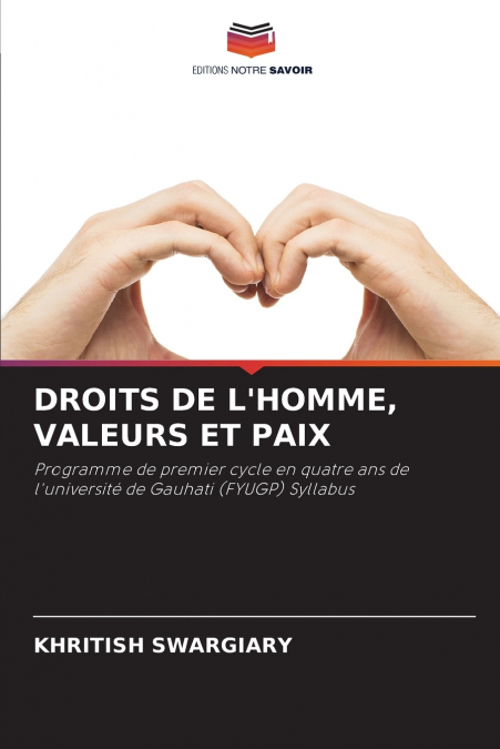 DROITS DE L’HOMME, VALEURS ET PAIX