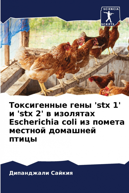 Токсигенные гены ’stx 1’ и ’stx 2’ в изолятах Escherichia coli из помета местной домашней птицы