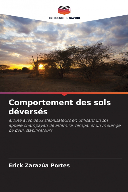 Comportement des sols déversés