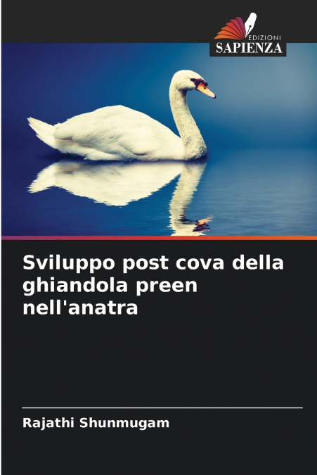 Sviluppo post cova della ghiandola preen nell’anatra