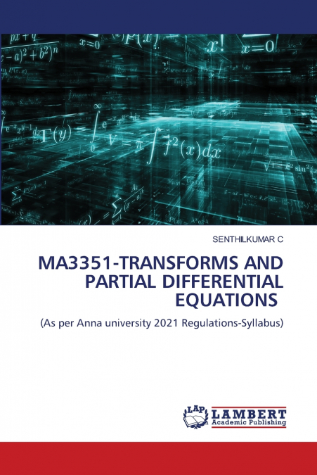MA3351-TRANSFORMS AND PARTIAL DIFFERENTIAL EQUATIONS