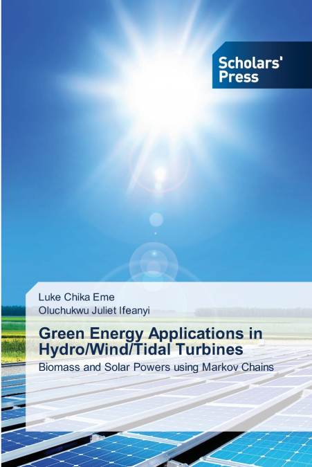 Green Energy Applications in Hydro/Wind/Tidal Turbines