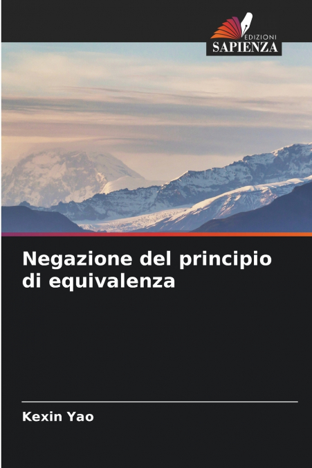 Negazione del principio di equivalenza