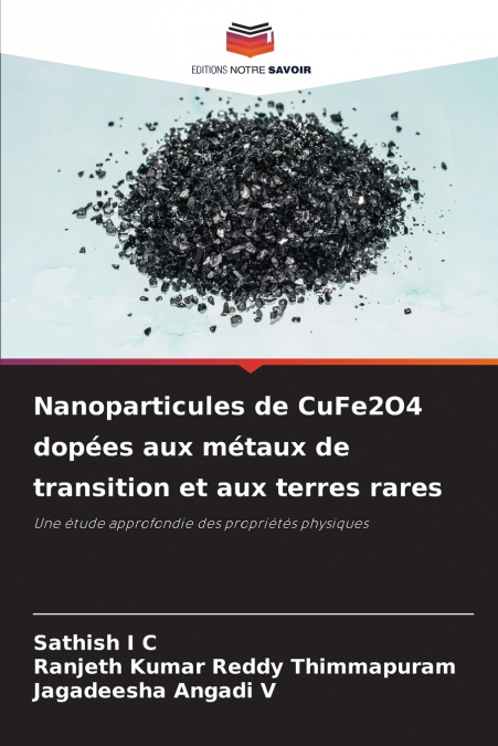 Nanoparticules de CuFe2O4 dopées aux métaux de transition et aux terres rares