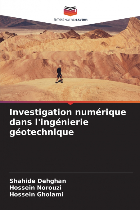 Investigation numérique dans l’ingénierie géotechnique