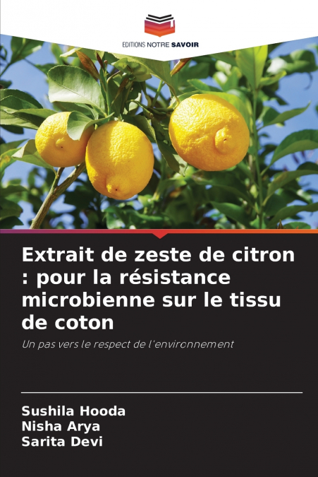 Extrait de zeste de citron