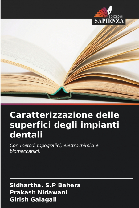 Caratterizzazione delle superfici degli impianti dentali