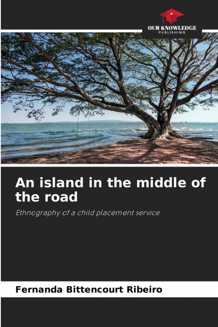 An island in the middle of the road