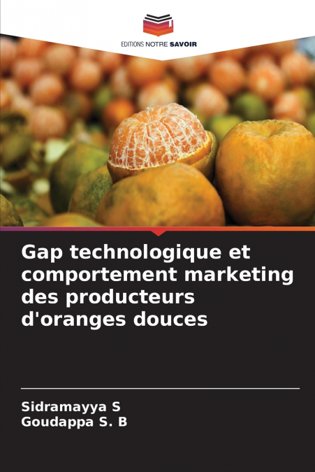 Gap technologique et comportement marketing des producteurs d’oranges douces