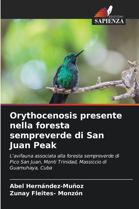 Orythocenosis presente nella foresta sempreverde di San Juan Peak