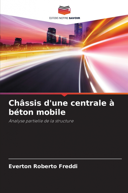 Châssis d’une centrale à béton mobile