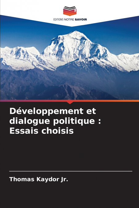 Développement et dialogue politique