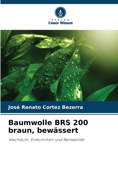 Baumwolle BRS 200 braun, bewässert