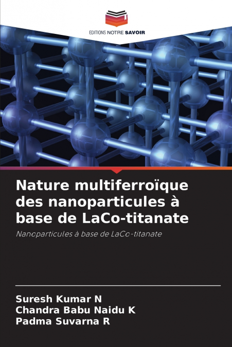 Nature multiferroïque des nanoparticules à base de LaCo-titanate