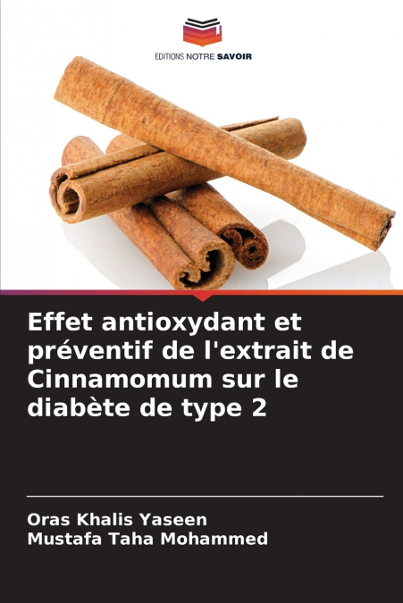 Effet antioxydant et préventif de l’extrait de Cinnamomum sur le diabète de type 2
