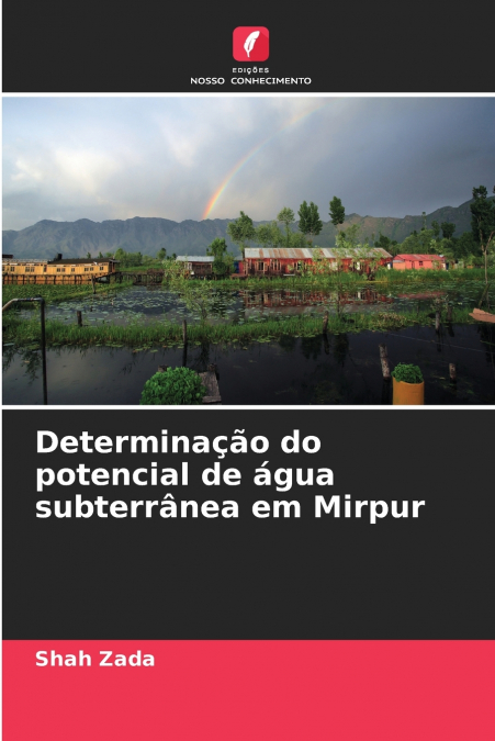 Determinação do potencial de água subterrânea em Mirpur